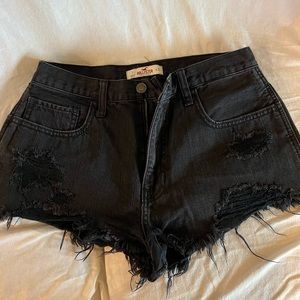 hollister cut off shorts